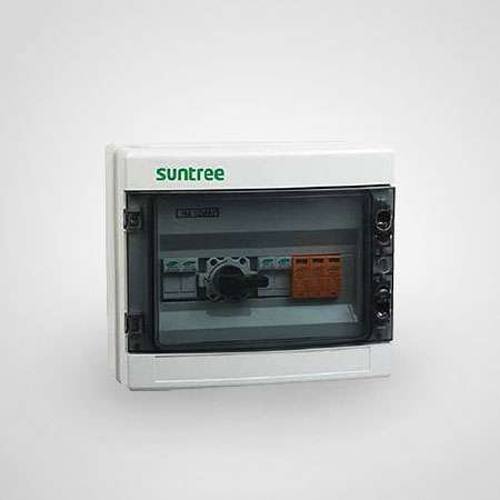 Suntree DC Solar PV Combiner Box 1000Vdc, 2 Strings input/1 String Output